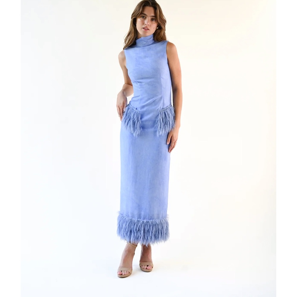 Yellow the Label - Asher dress - baby blue